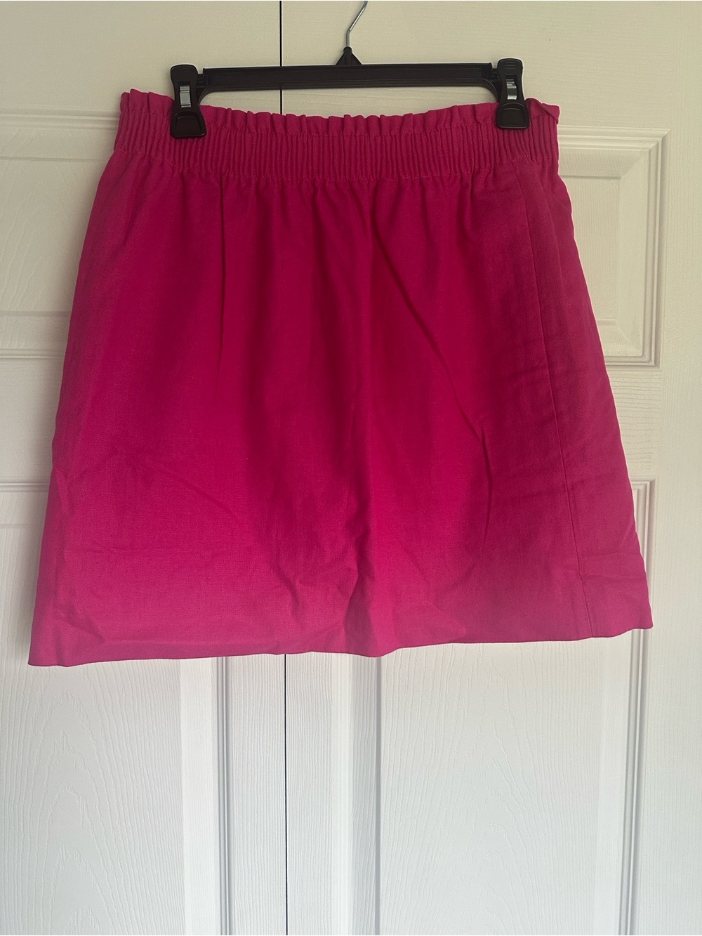 Women’s J. Crew Hot Pink Elastic-Waist Skirt